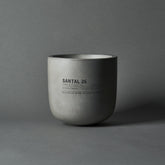 SANTAL 26 | large concrete candle