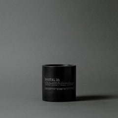 SANTAL 26 | medium black concrete candle