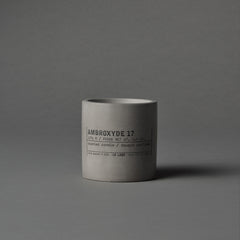 AMBROXYDE 17 | medium concrete candle