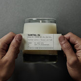 SANTAL 26 & CANDLE LID SET | classic candle & candle lid