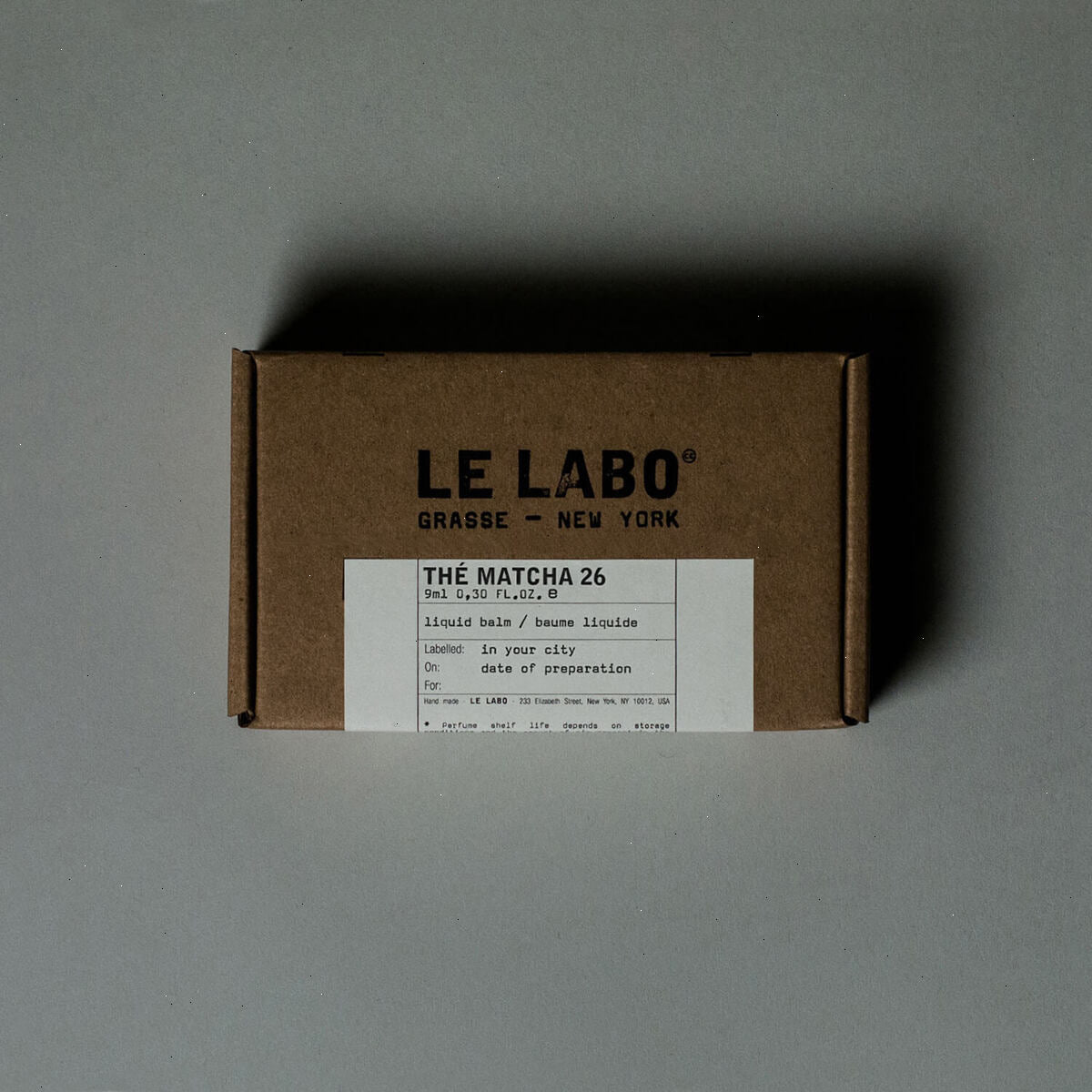 THÉ MATCHA 26 | liquid balm