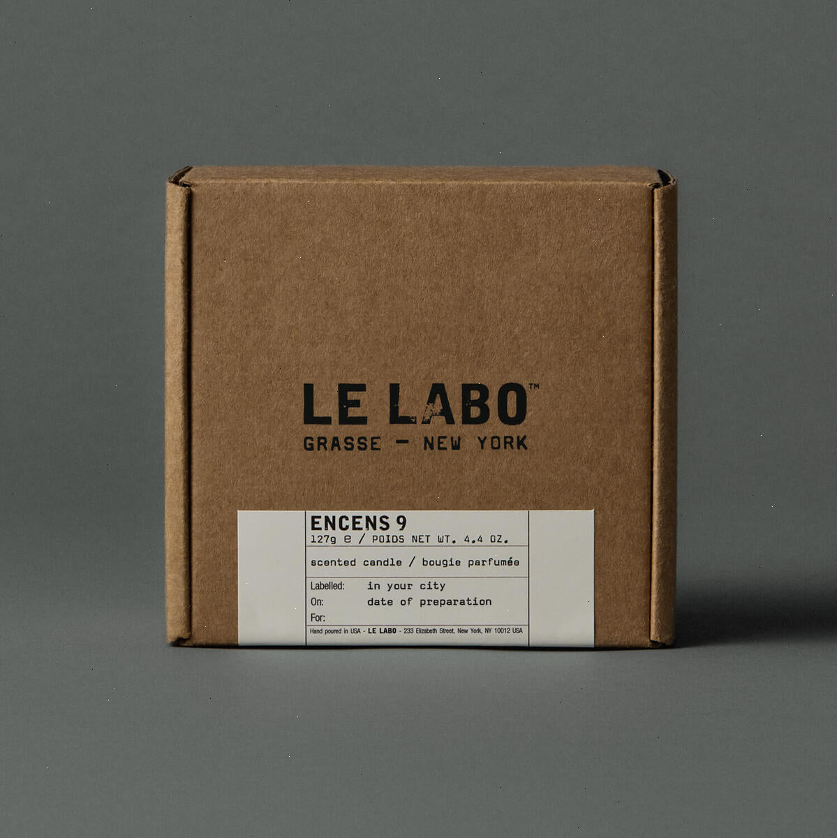 ENCENS 9 | medium concrete candle