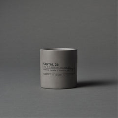 SANTAL 26 | medium concrete candle