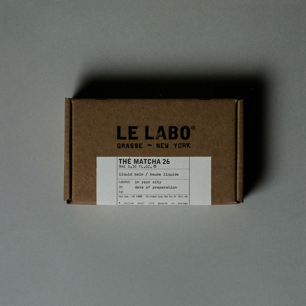 THÉ MATCHA 26 | liquid balm